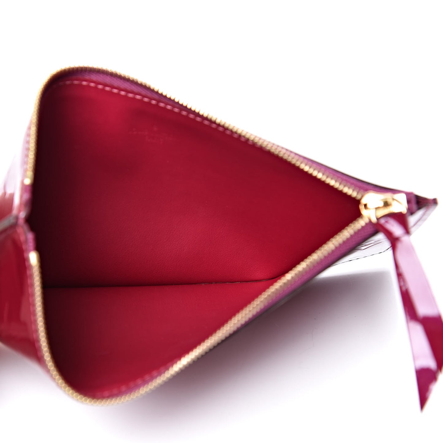Vernis Felicie Chain Wallet Zippered Insert Magenta