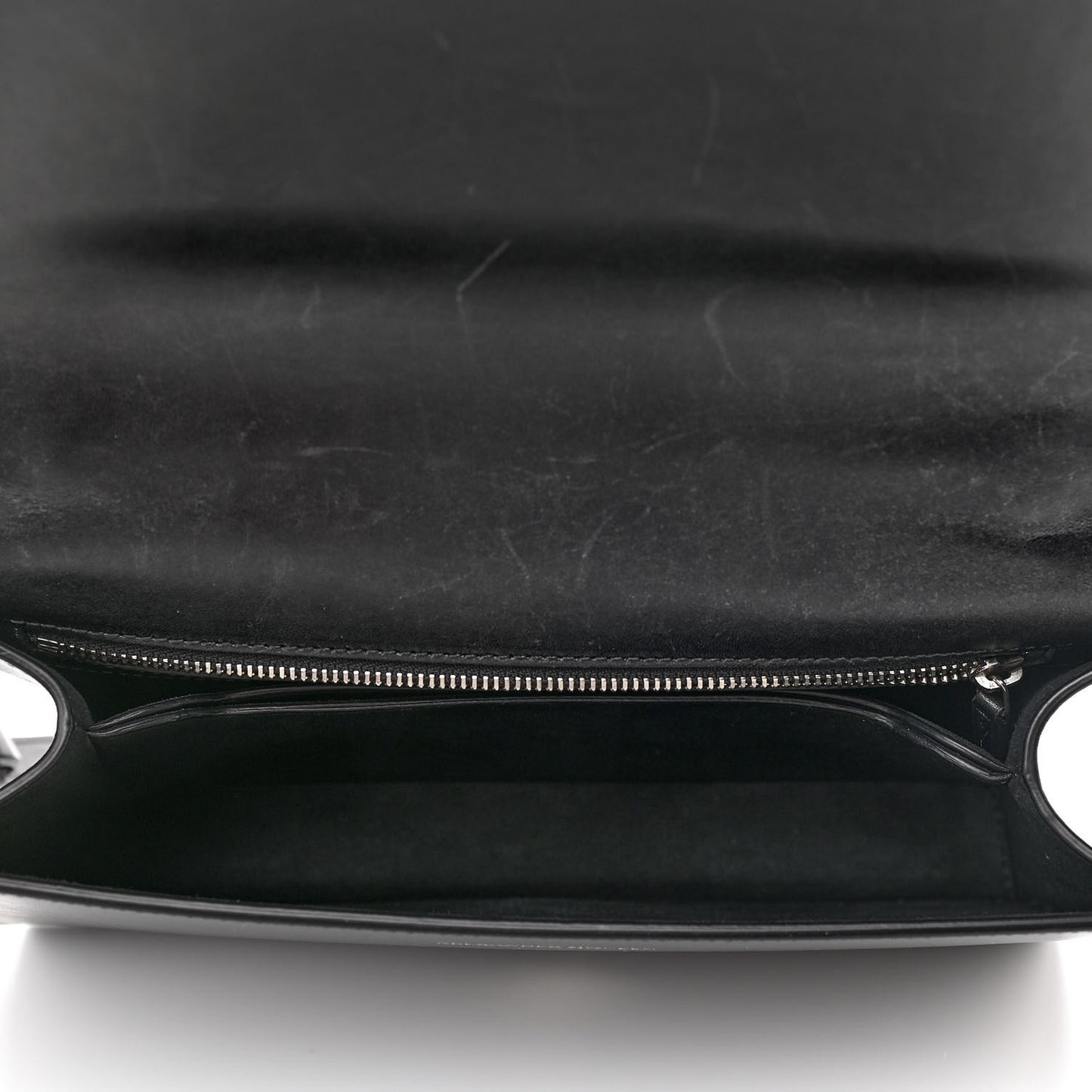 Calfskin Knuckle Shoulder Bag Black