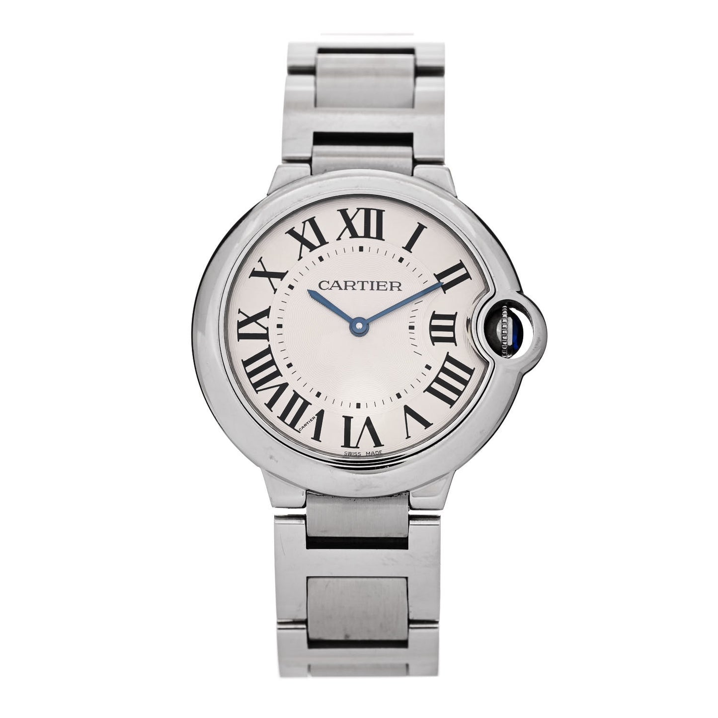 Stainless Steel 36mm Ballon Bleu De Cartier Quartz Watch
