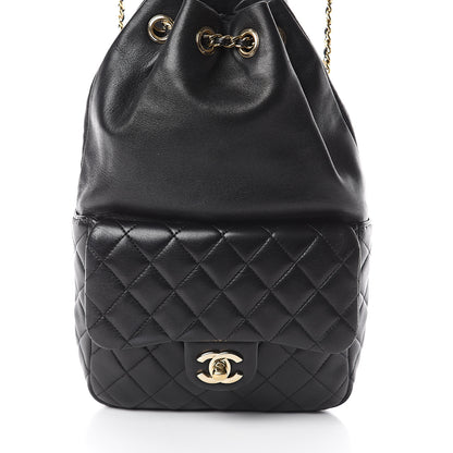 Chanel Lambskin Quilted Small in Seoul Backpack Black 7 of 9