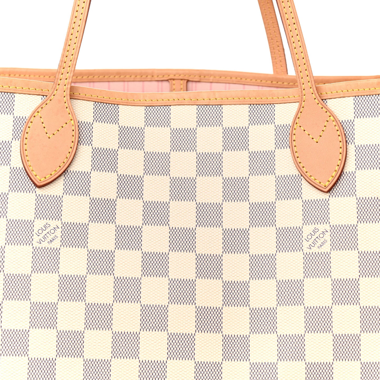 Damier Azur Neo Neverfull GM Rose Ballerine