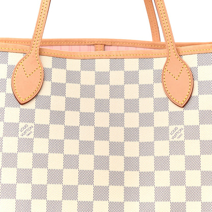 Louis Vuitton Damier Azur Neo Neverfull GM Rose Ballerine 7 of 10