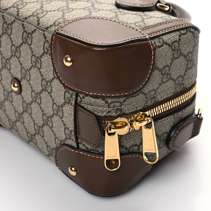 Gucci GG Supreme Monogram Interlocking G Small Duffle Beige Ebony 7 of 7
