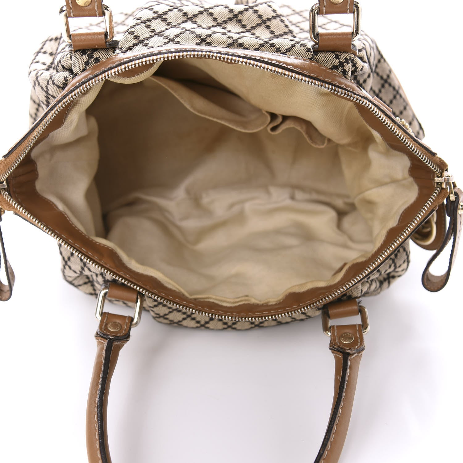Gucci Diamante Medium Sukey Top Handle Bag Beige Brown 5 of 19