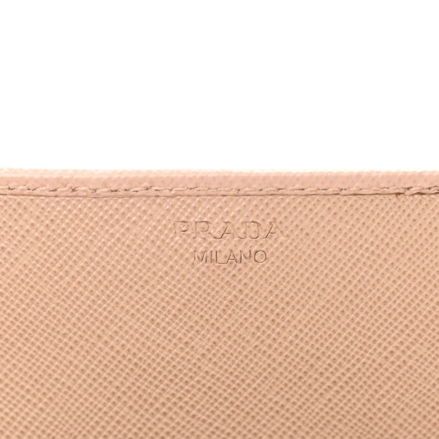 Saffiano Metal Large Chain Wallet Cammeo