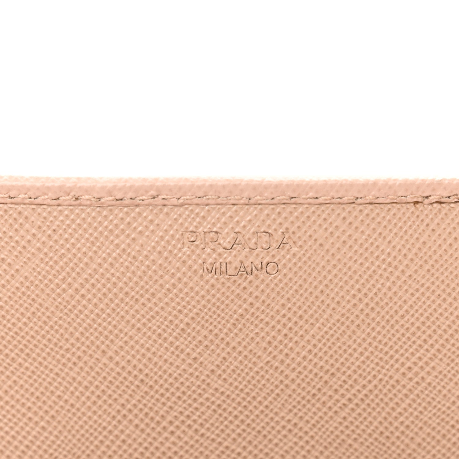 Prada Saffiano Metal Large Chain Wallet Cammeo 6 of 12