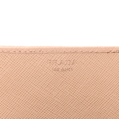 Prada Saffiano Metal Large Chain Wallet Cammeo 6 of 12