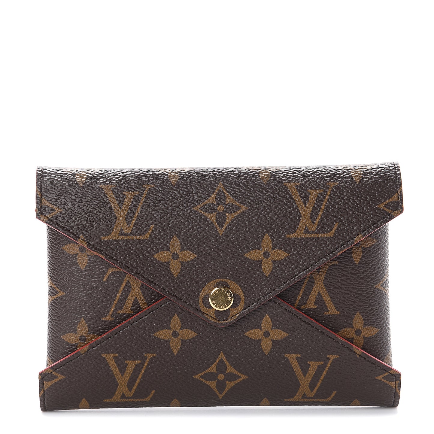 Monogram Medium Kirigami Pochette Insert Coquelicot