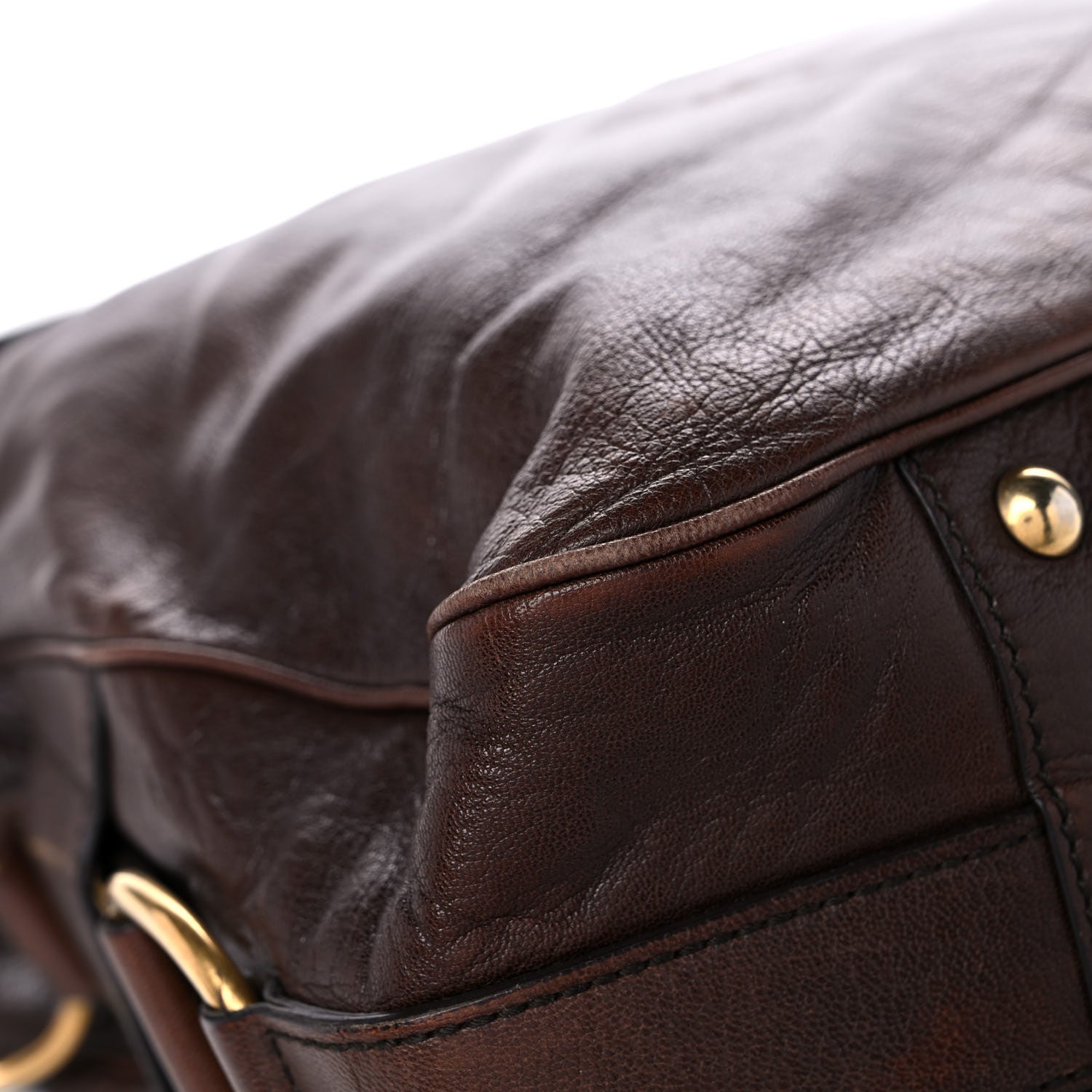 Saint Laurent Calfskin Muse Messenger Bag Brown 10 of 27