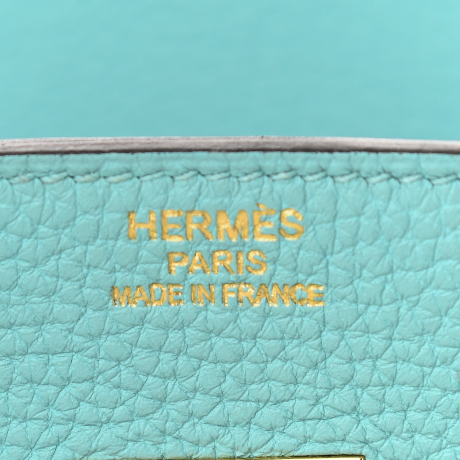 Hermes Togo Birkin 35 Bleu Atoll 6 of 12
