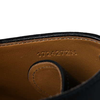 Hermes Calfskin Mens Philip Oxford 46 Black 8 of 11
