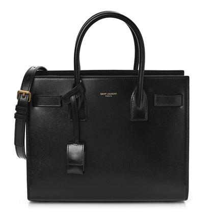 Saint Laurent Calfskin Baby Sac De Jour Black 3 of 9