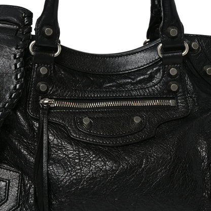 Balenciaga Agneau Arena Neo Cagole City Handbag Black 8 of 10