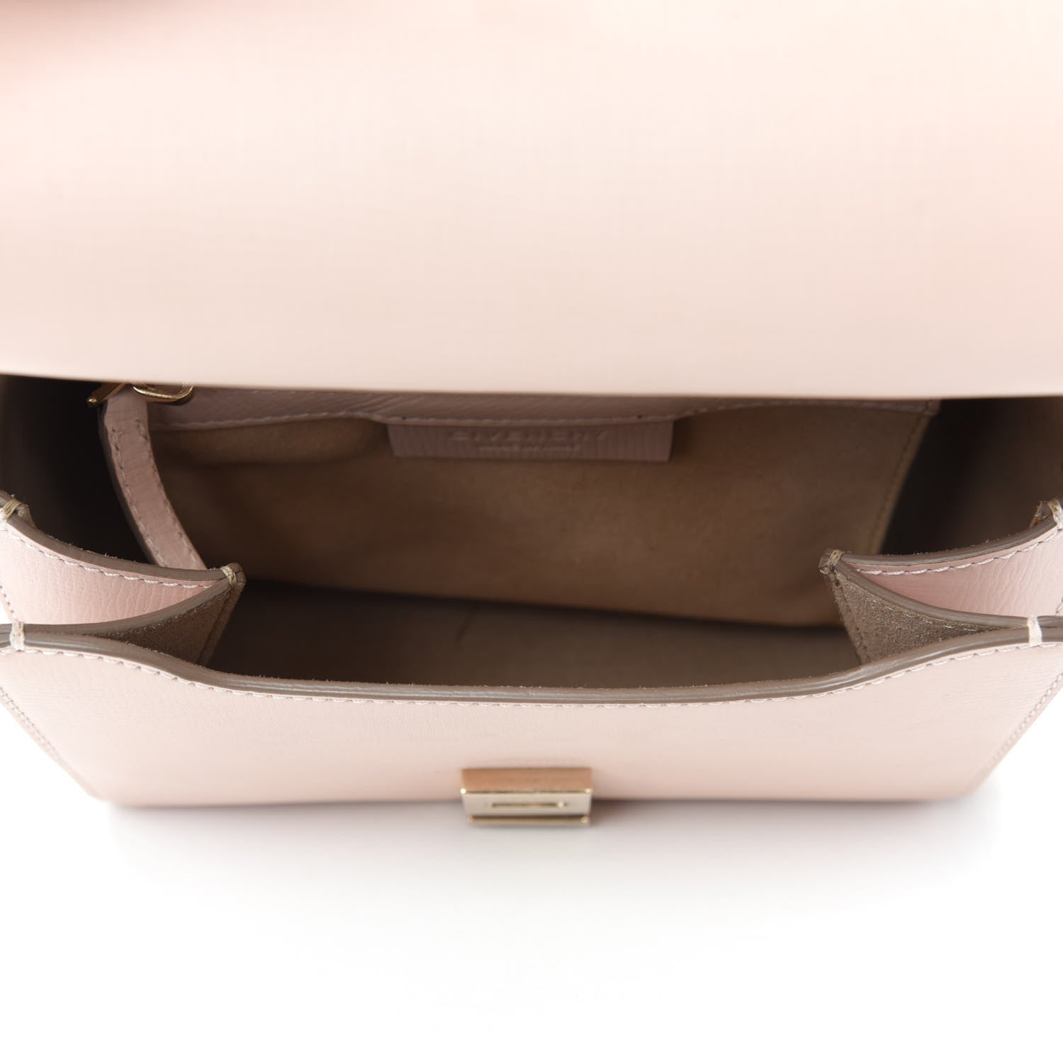Givenchy Textured Calfskin Mini Pandora Box Chain Crossbody Bag Powder Pink 5 of 10