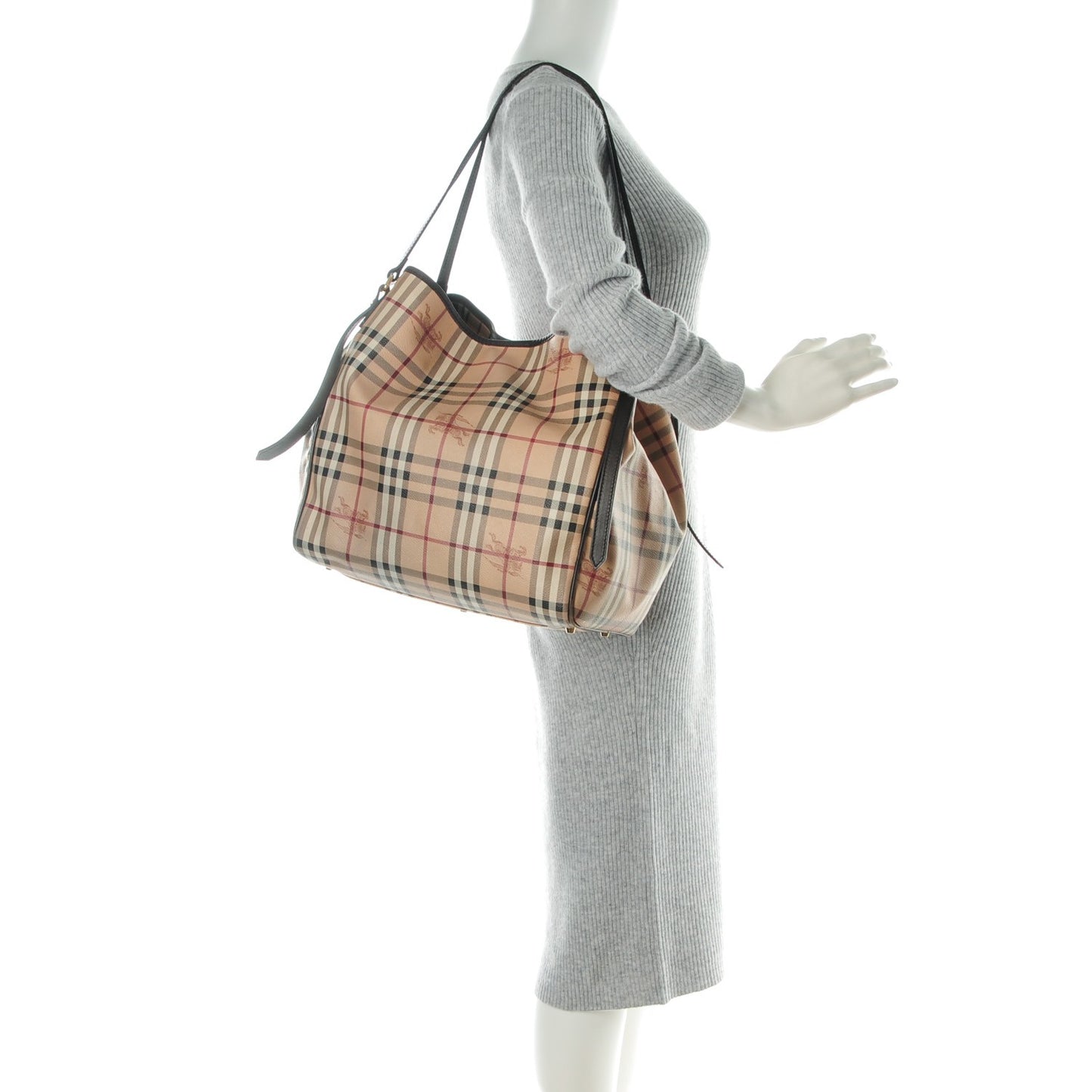 Haymarket Check Large Canterbury Tote Chocolate