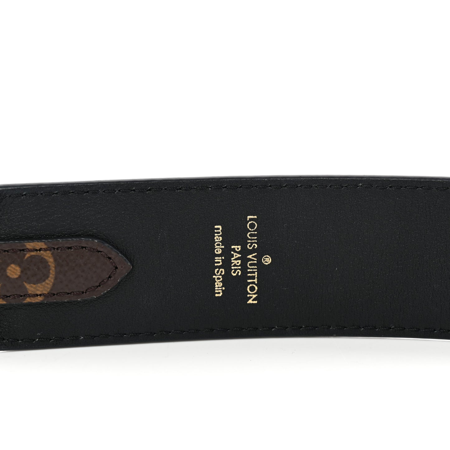 Monogram Bandouliere Shoulder Strap Black