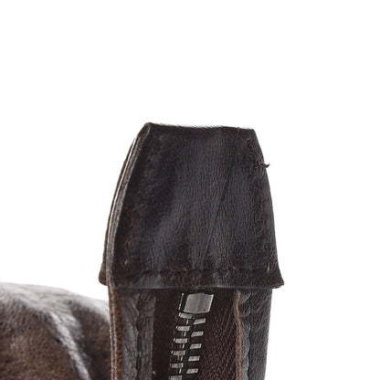 Balenciaga Chevre Classic Silver Hardware Mens Day Messenger Brown 8 of 10