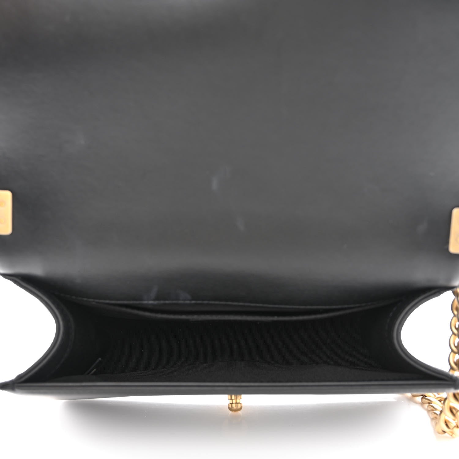 Chanel Calfskin Quilted Medium Boy Flap Black 5 of 11