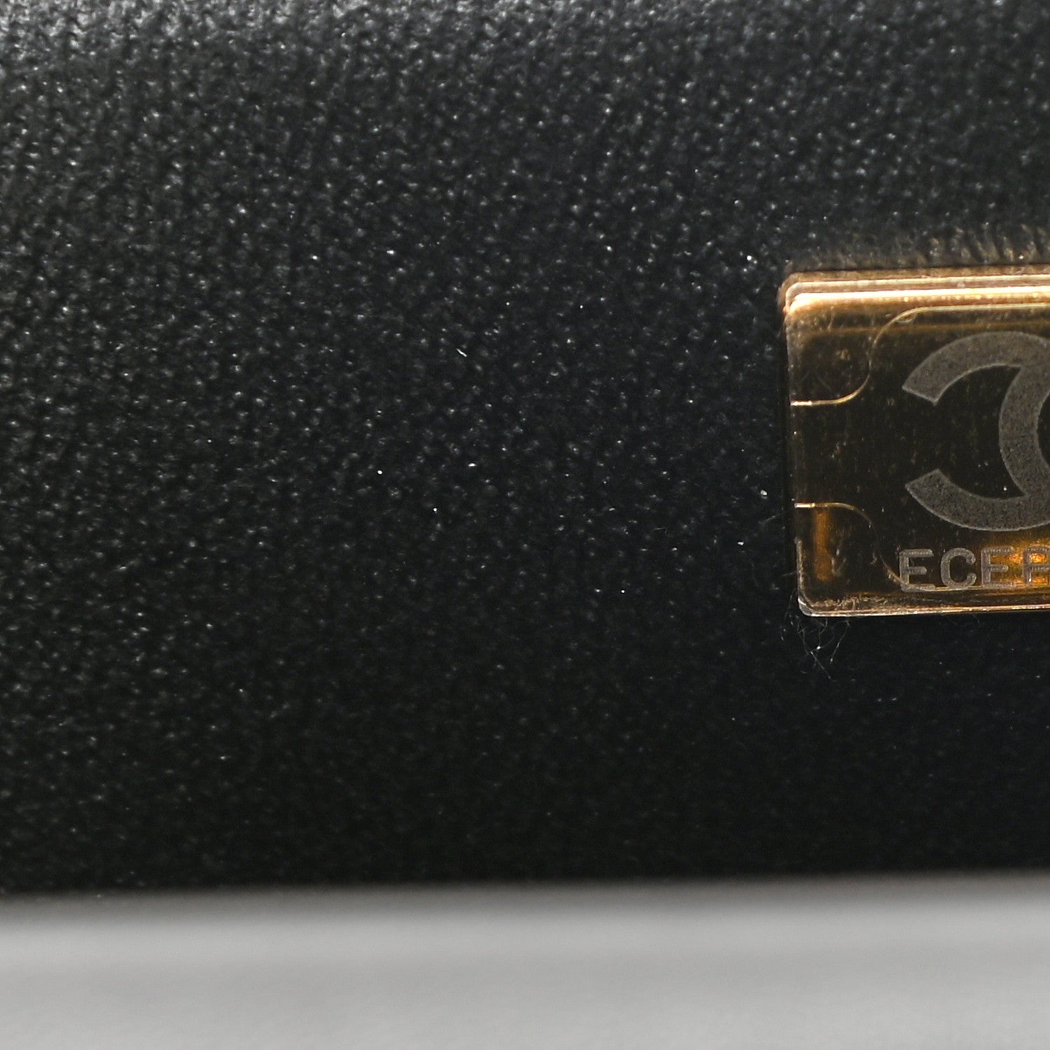 Chanel Lambskin Quilted Mini Top Handle Rectangular Flap Black 7 of 11