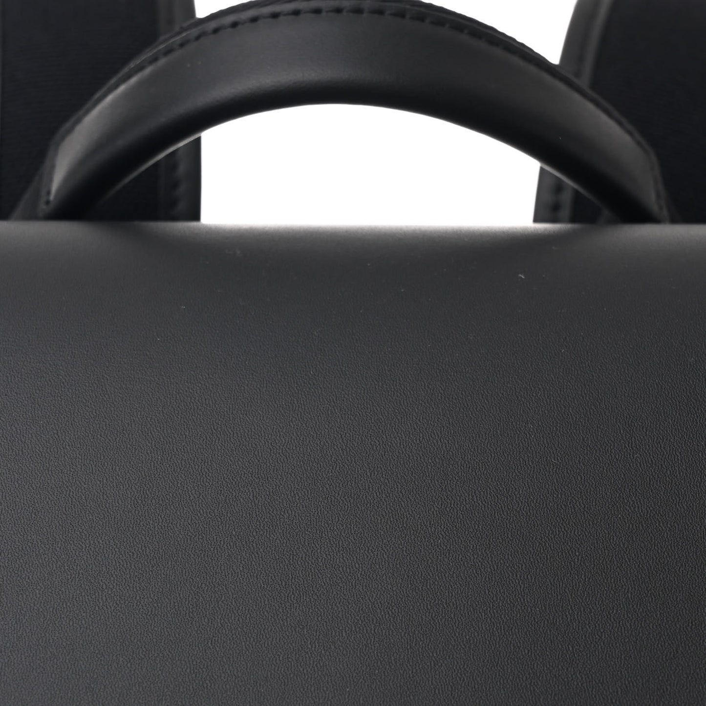 Canvas Calfskin Never Still Small Backpack Black