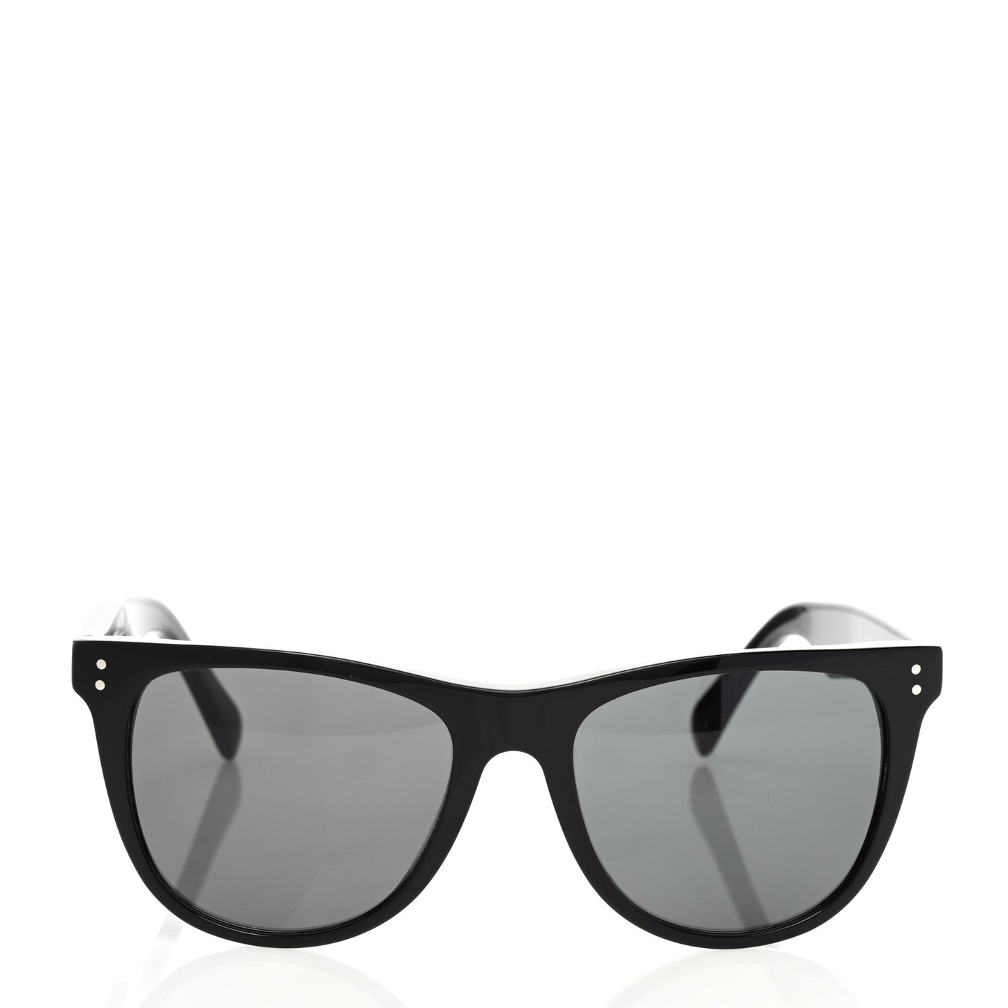 Acetate Polarized Square Sunglasses CL40088I Black