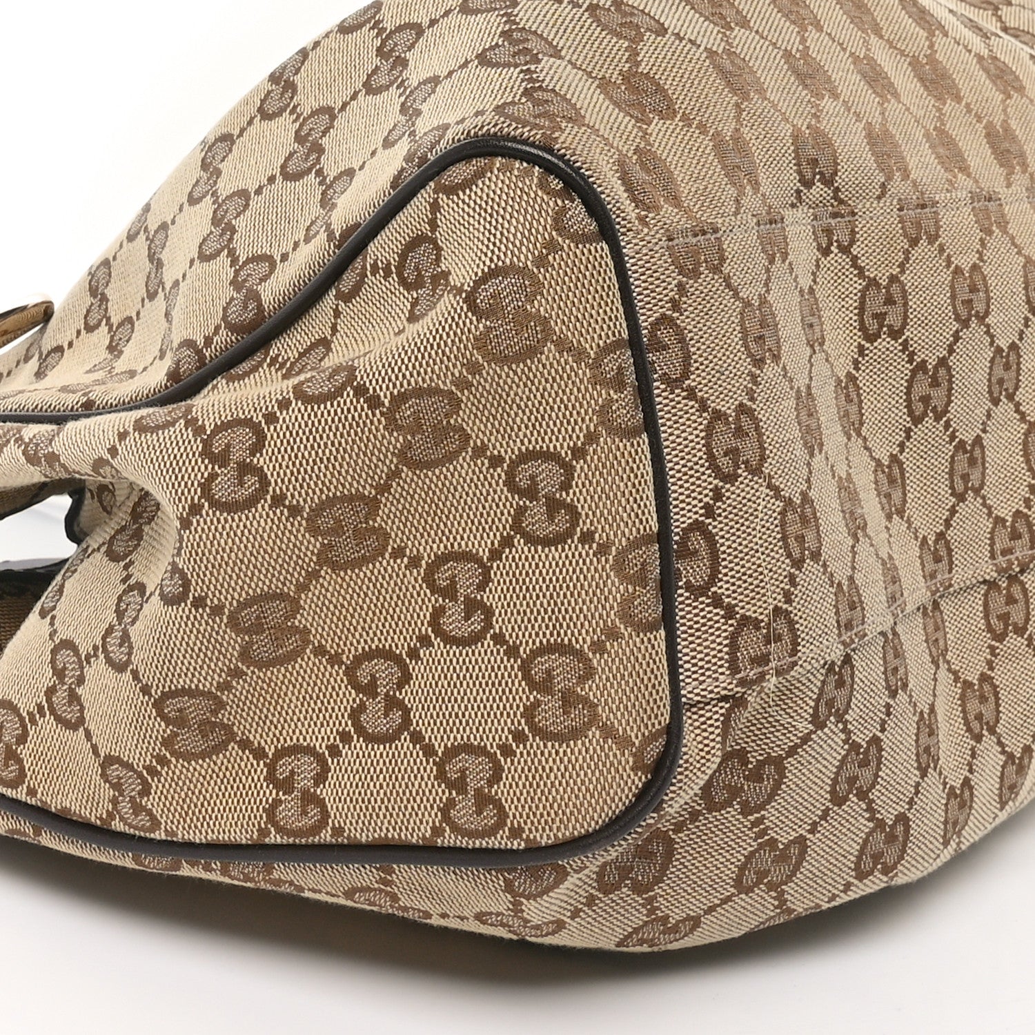 Gucci Monogram Medium Sukey Tote Dark Brown 9 of 10