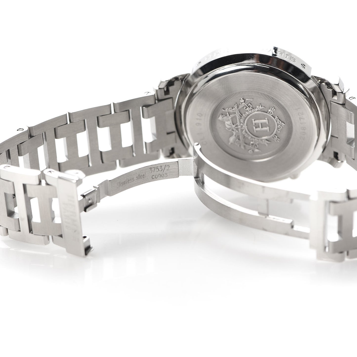 Stainless Steel 38mm Clipper Chronograph Quartz Watch