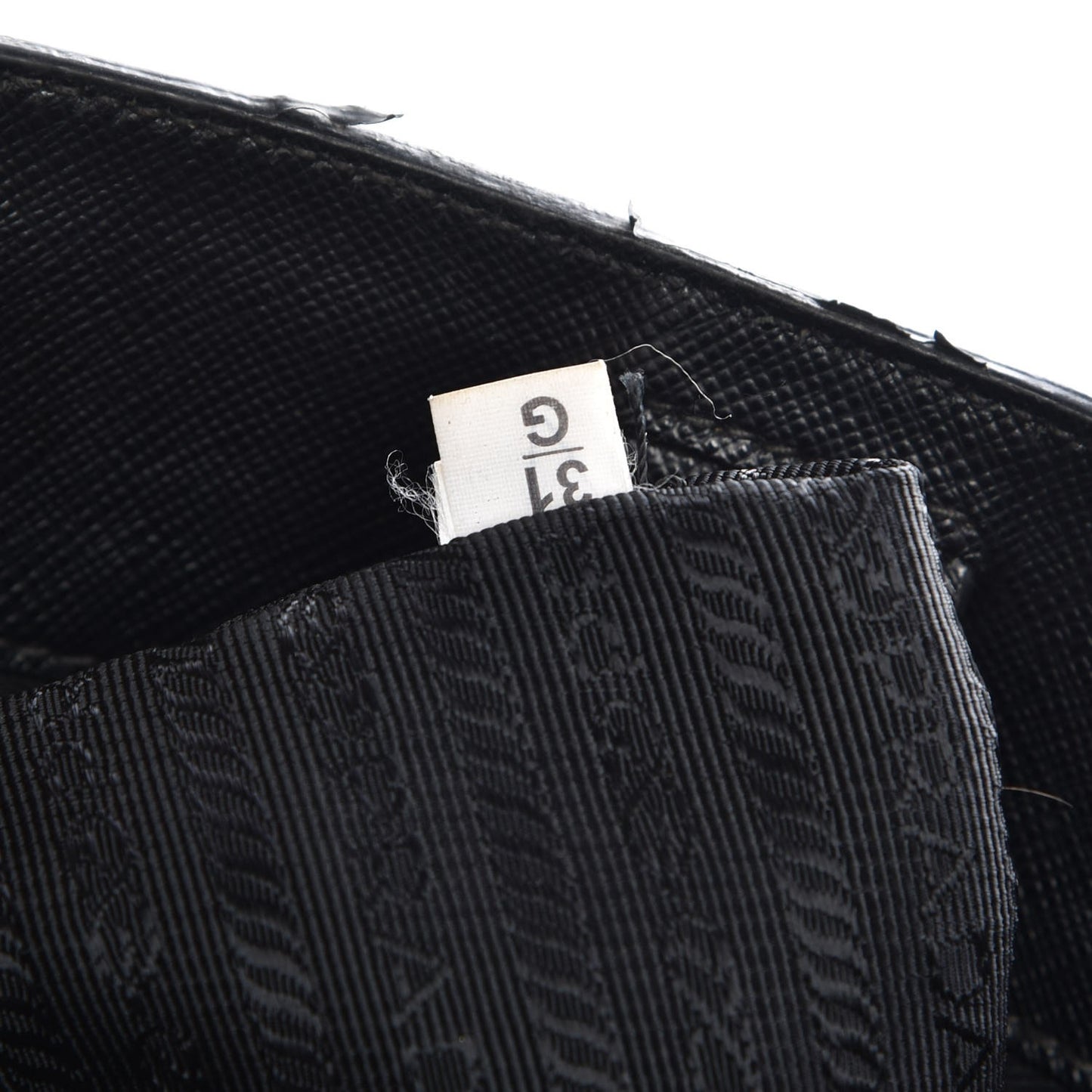 Saffiano Lux Large Tote Nero Black