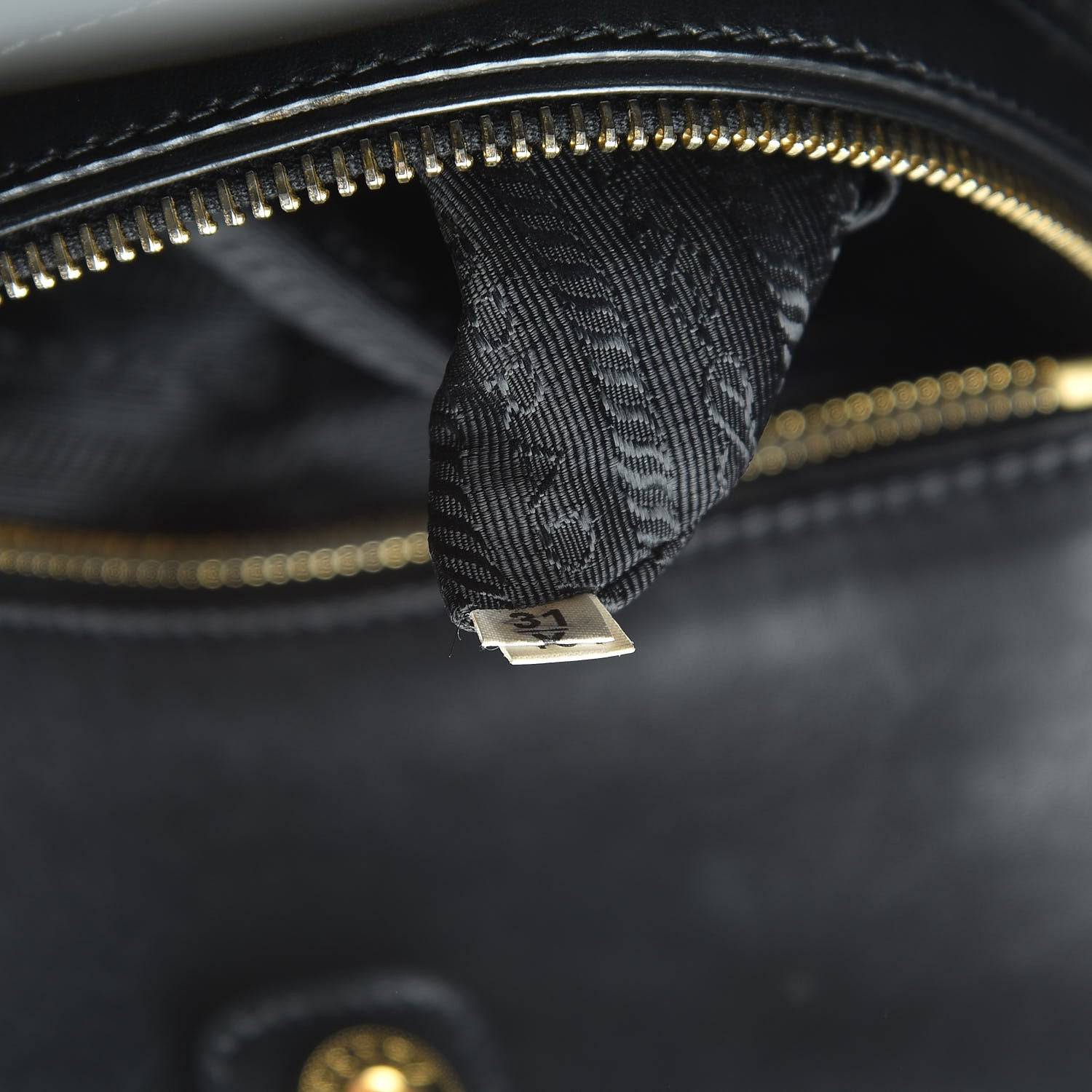 Prada City Calf Front Pocket Tote Black 7 of 18