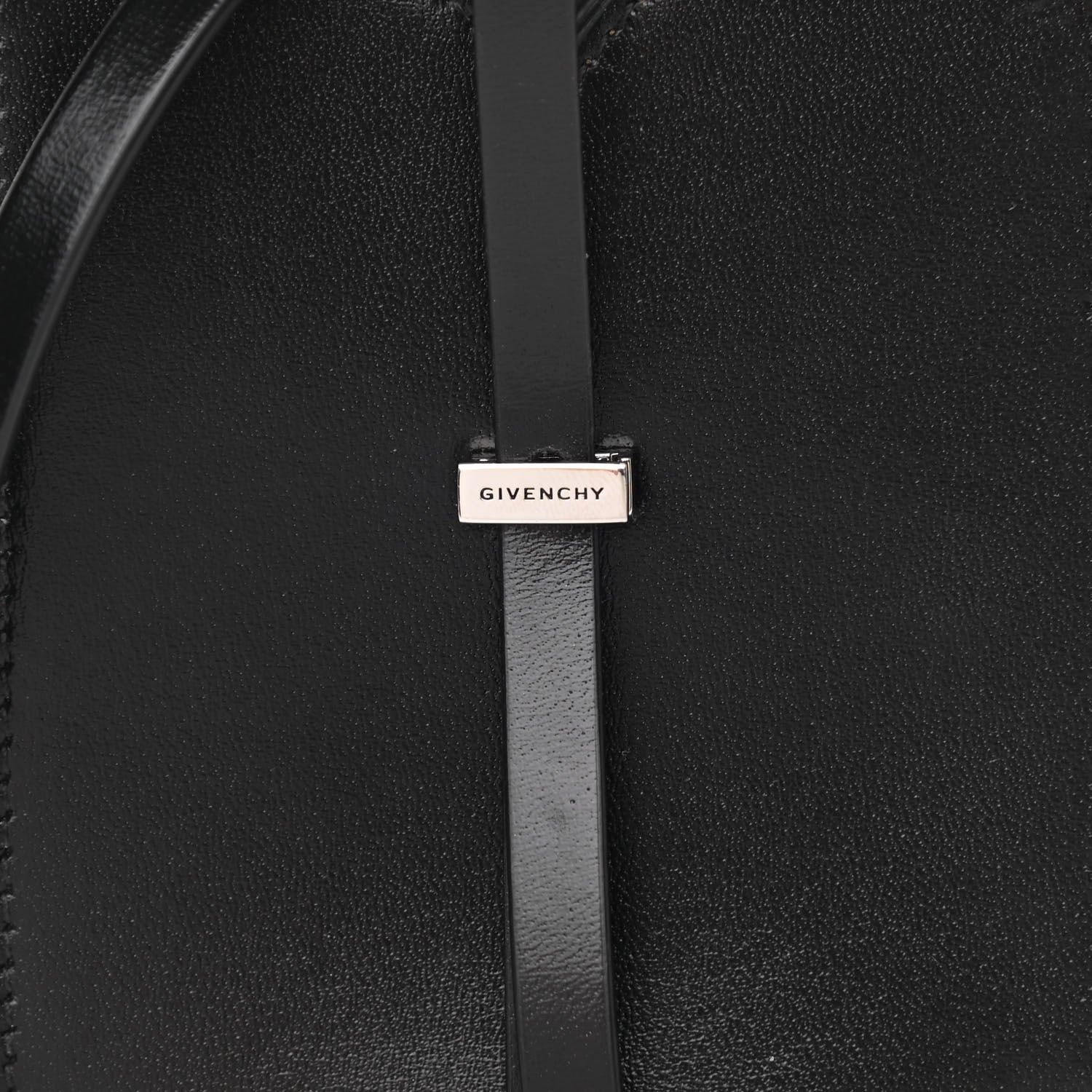 Givenchy Calfskin Mini Cut Out Phone Crossbody Pouch Black 7 of 9