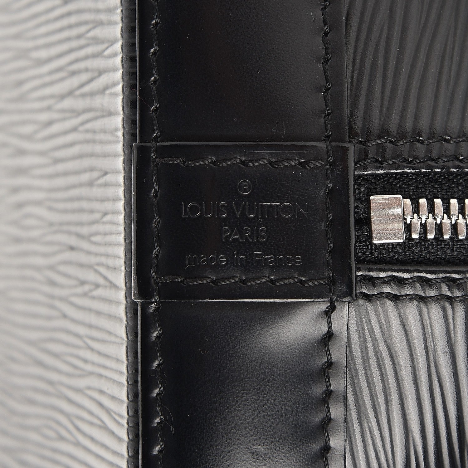 Louis Vuitton Epi Alma PM Black 6 of 8