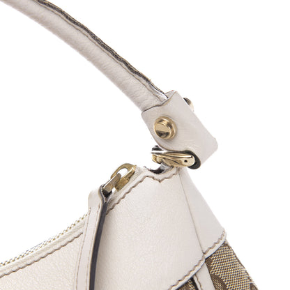 Gucci Monogram Large D Gold Hobo Off White 13 of 17