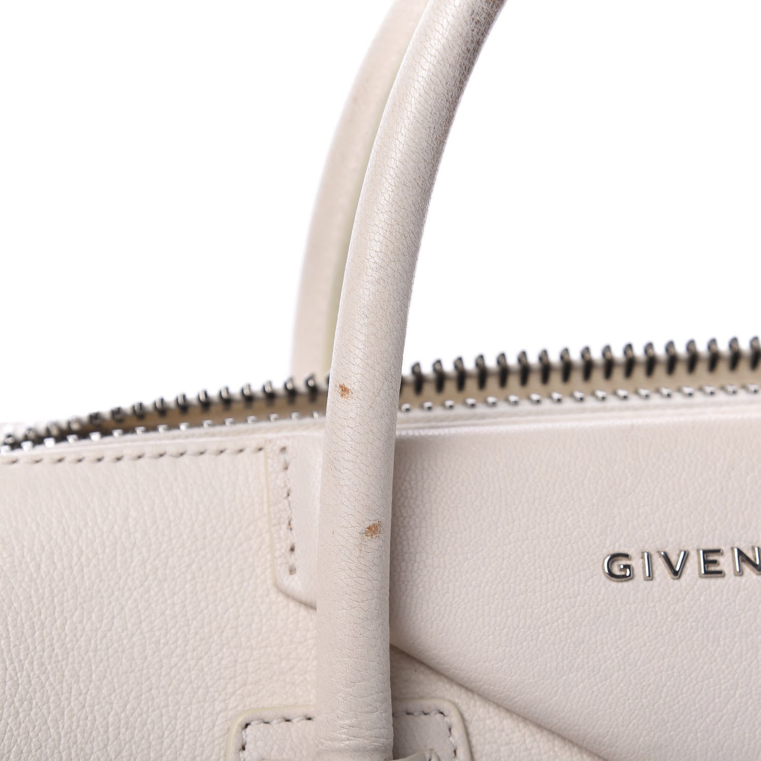 Givenchy Sugar Goatskin Medium Antigona Ivory 12 of 24