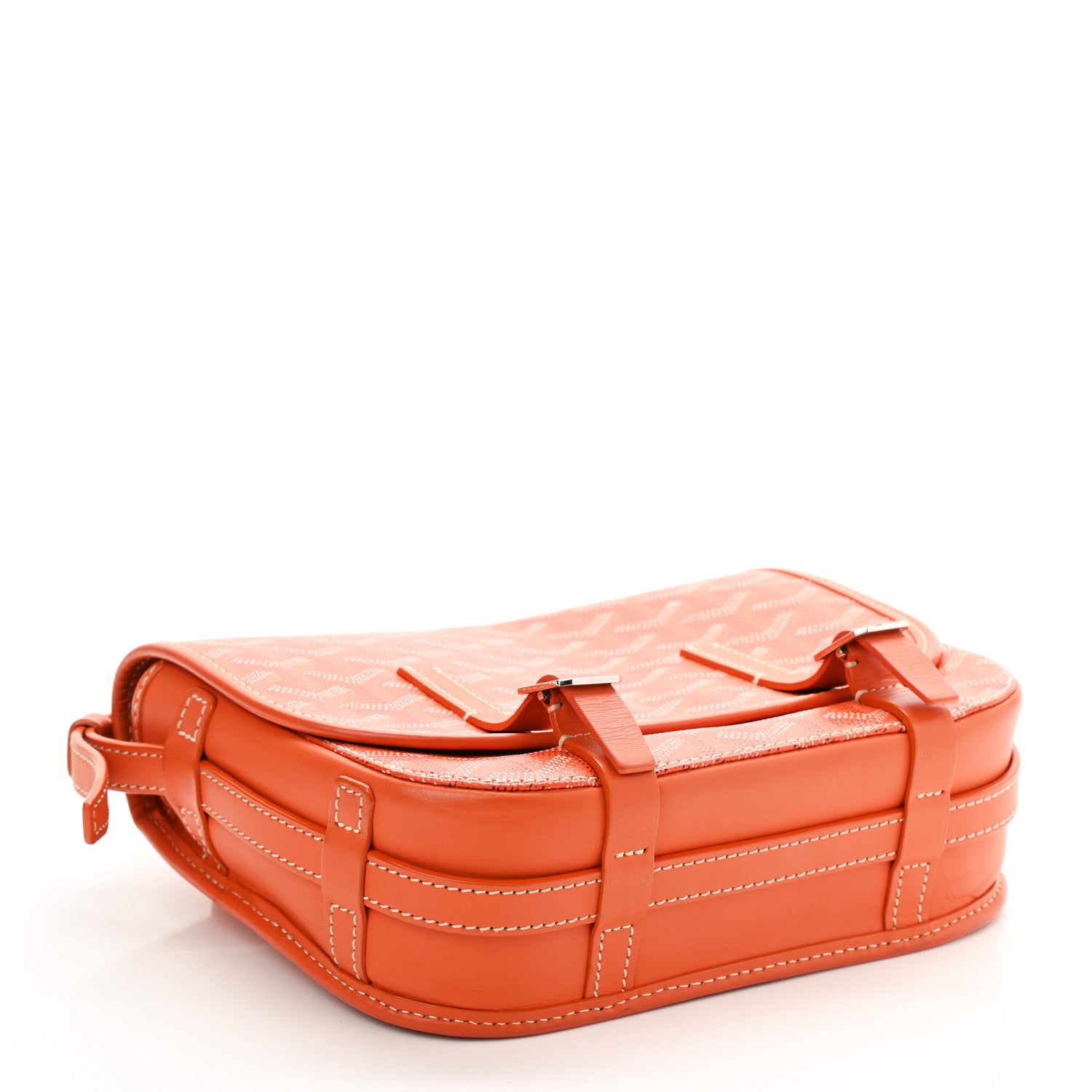 Goyard Goyardine Belvedere PM Messenger Bag Orange 3 of 7