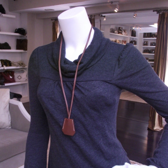 Chocolate Brown Clochette Necklace