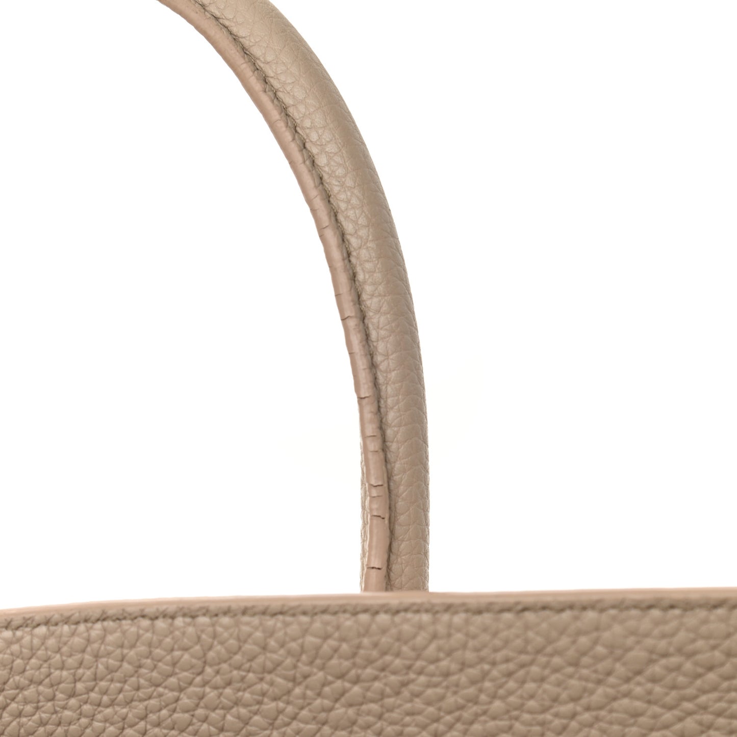 Grained Calfskin Small Supple Sac De Jour Nude