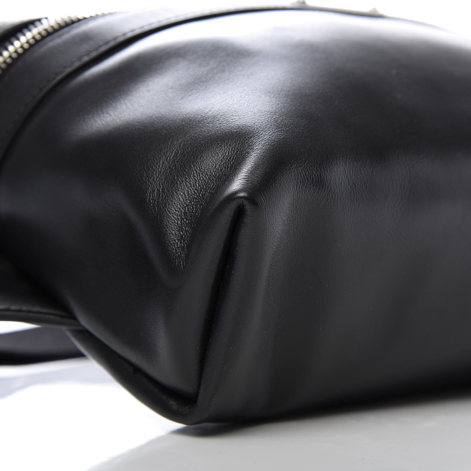 Saint Laurent Calfskin City Belt Bag Black 6 of 9