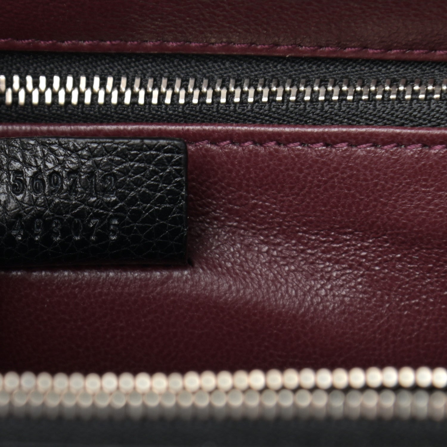 Gucci Grainy Calfskin Small Zumi Top Handle Bag Black 7 of 10