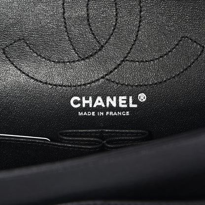 Chanel Sheepskin Chevron Quilted 2.55 Reissue 226 Flap So Black 8 of 10
