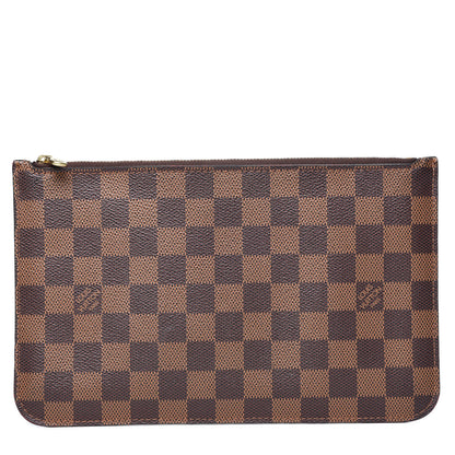 Louis Vuitton Damier Ebene Neverfull MM GM Pochette 1 of 11