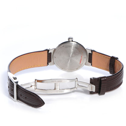 Louis Vuitton Stainless Steel Epi Diamond 34mm Tambour Forever Quartz Watch 8 of 10
