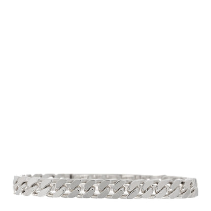 Hermes Sterling Silver TPM Kelly Gourmette Bracelet SH 2 of 4