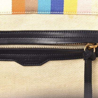 Celine Cotton Canvas Medium Phantom Luggage Multicolor 6 of 11