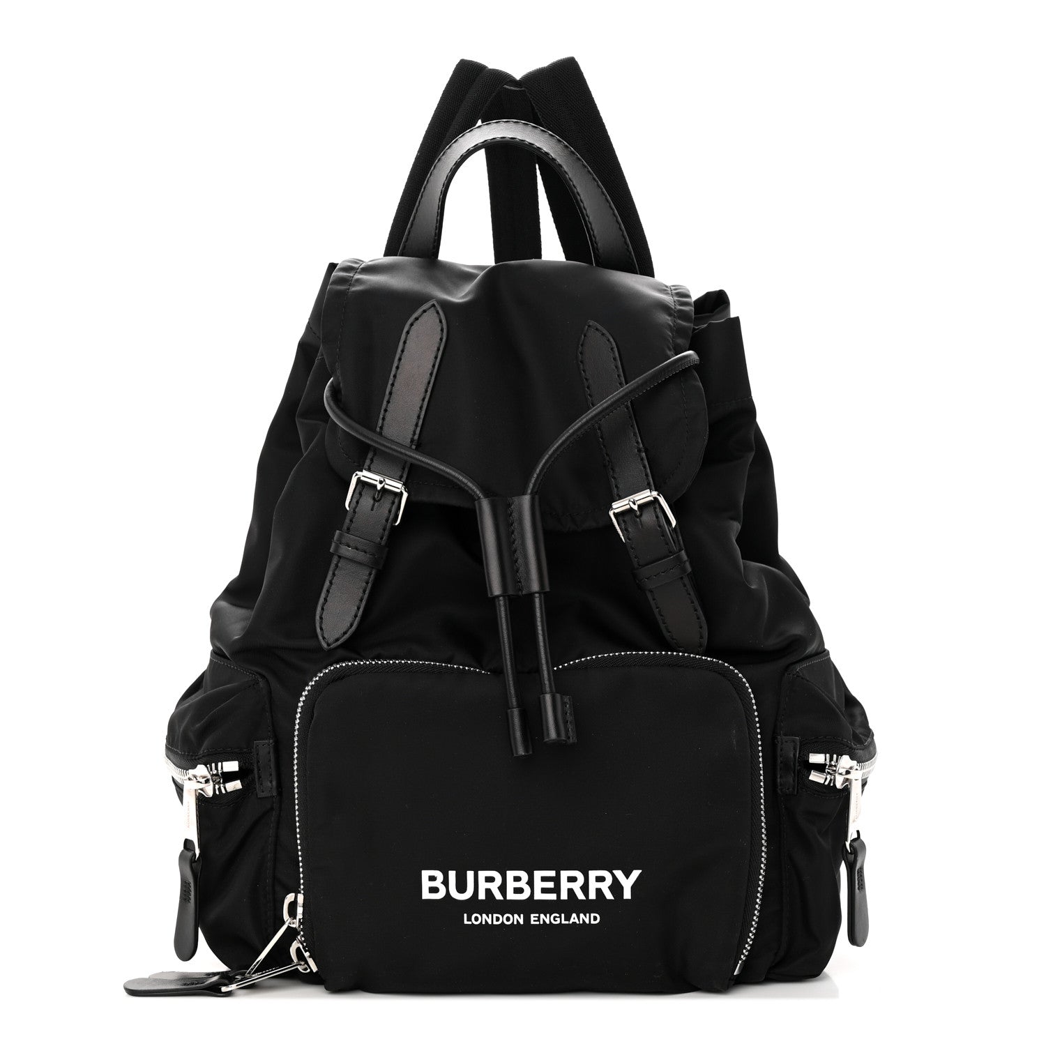 Burberry Nylon Logo Print Small Rucksack Backpack 1 of 14