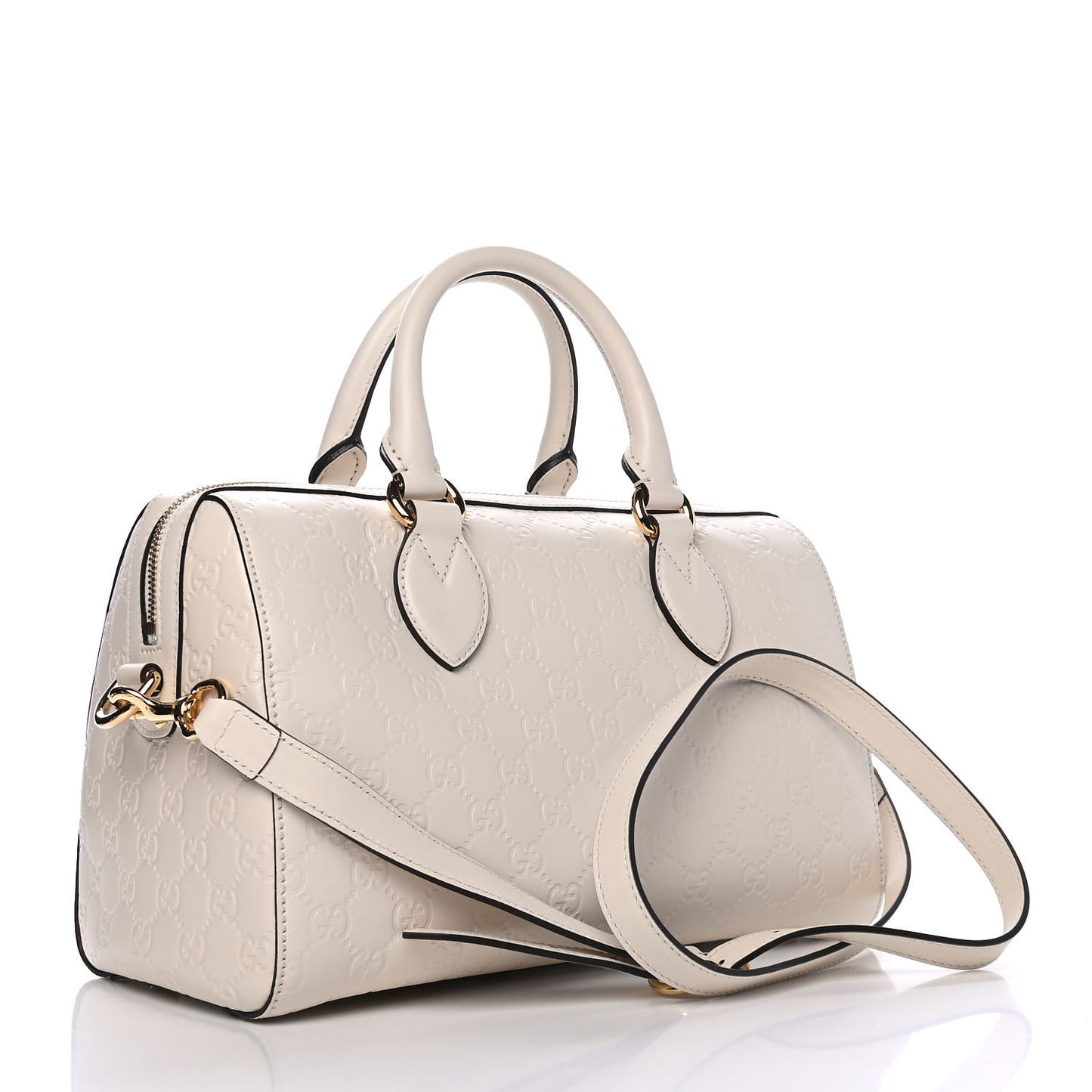Guccissima Signature Boston White