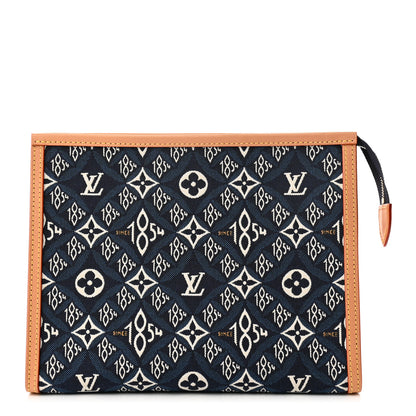 Louis Vuitton Jacquard Since 1854 Toiletry Pouch 26 Blue 1 of 6