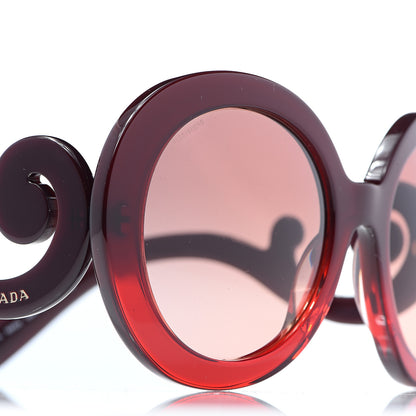Prada Baroque Sunglasses SPR27N Red 7 of 8