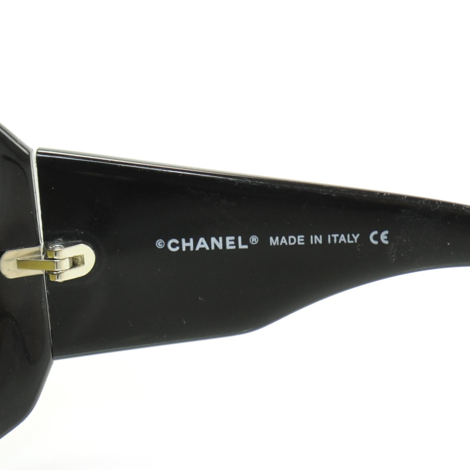 Chanel Mother of Pearl Sunglasses 5076 H Black 5 of 7