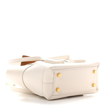 Bottega Veneta French Calfskin Maxi Intrecciato Mini Arco Bianco 4 of 9