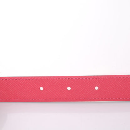 Hermes Swift Epsom 24mm Mini Constance Belt 80 Orange Poppy Rose Azalee 5 of 7
